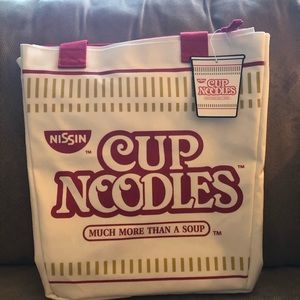 NWT NISSIN Cup Noodles Tote Bag